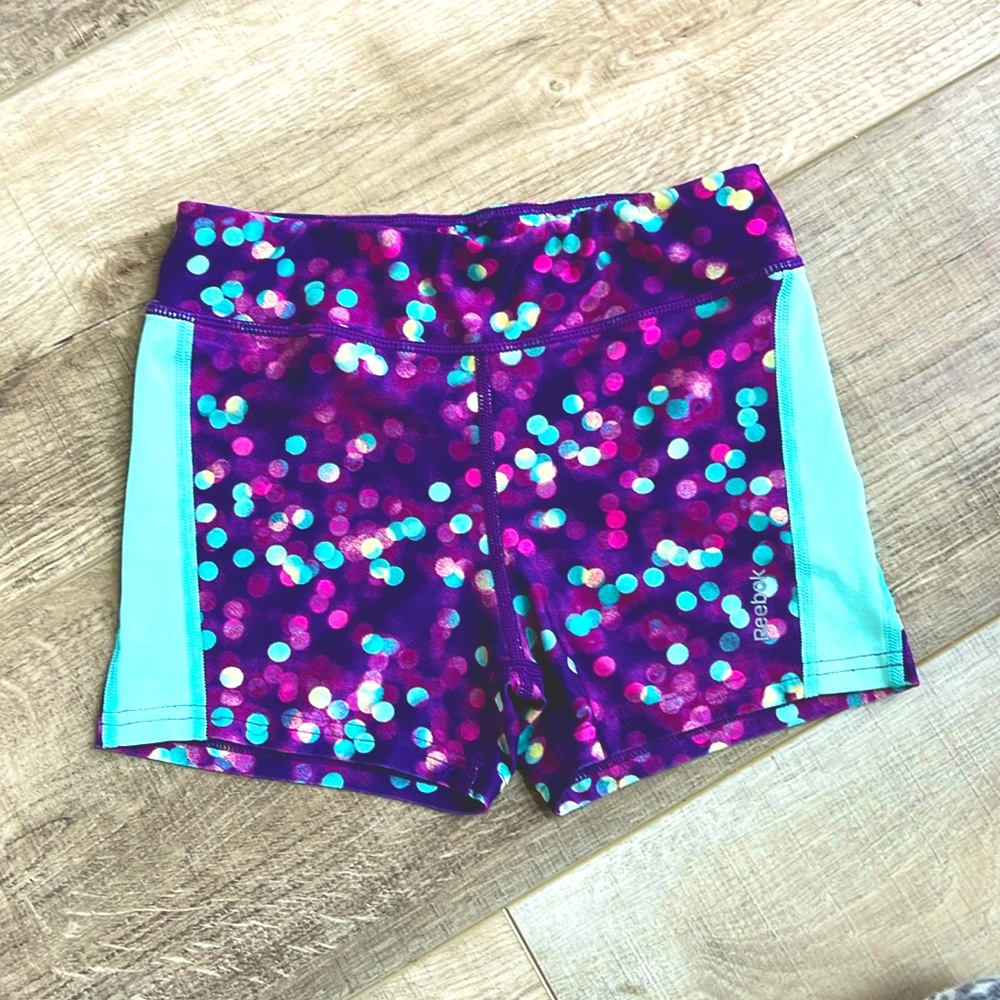 Reebok girls biker shorts